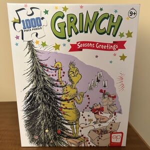 Grinch Seasons Greetings 1000 Piece Puzzle